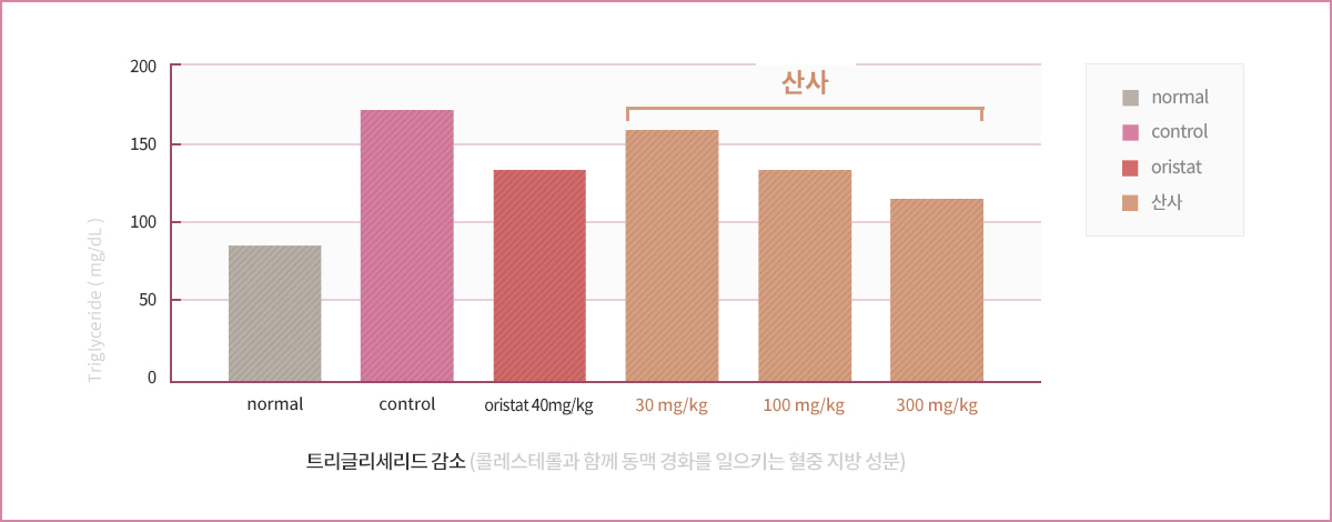 트리글리세이드 감소