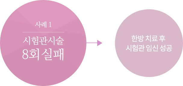 사례1 시험관시술 8회 실패 > 한방 치료 후 시험관 임신 성공